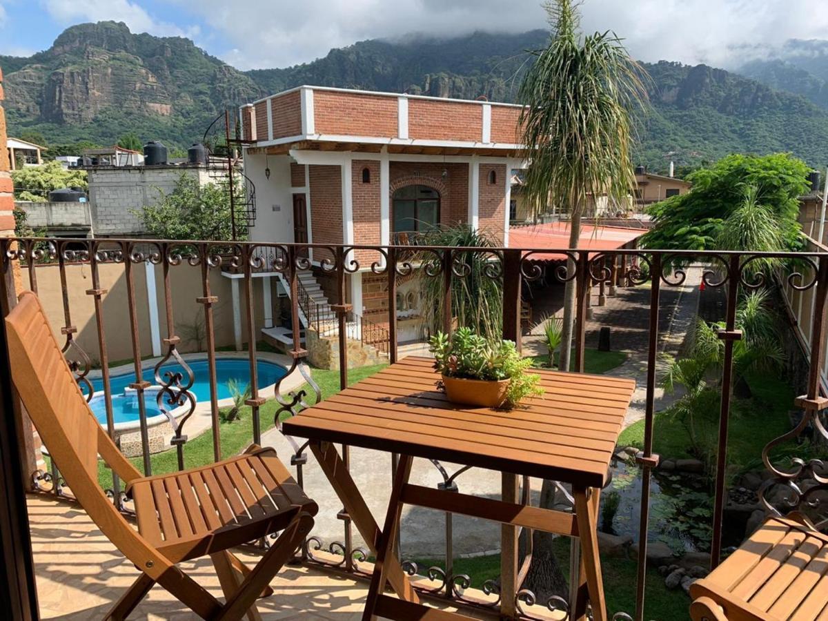 La Buena Suerte Hotel เตโปซตลัน ภายนอก รูปภาพ
