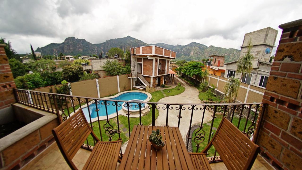 La Buena Suerte Hotel เตโปซตลัน ภายนอก รูปภาพ