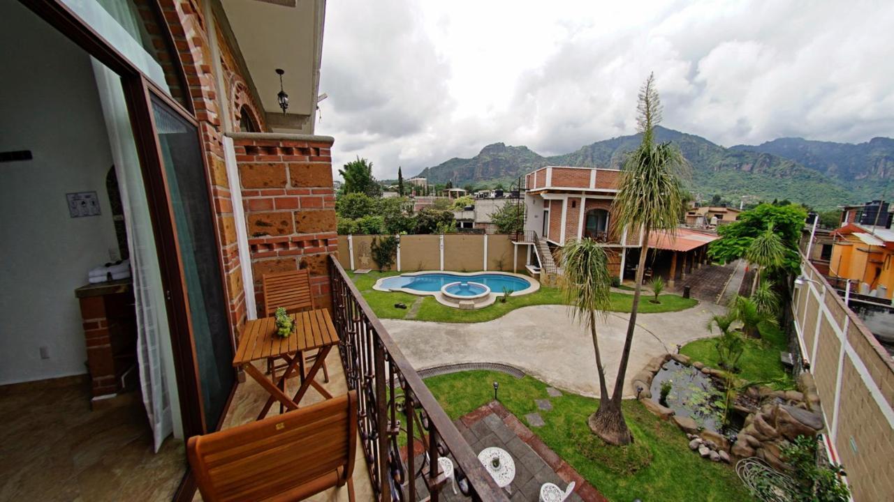La Buena Suerte Hotel เตโปซตลัน ภายนอก รูปภาพ