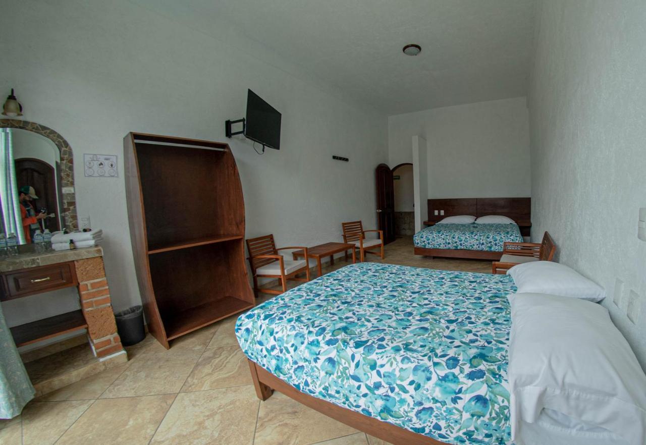 La Buena Suerte Hotel เตโปซตลัน ภายนอก รูปภาพ