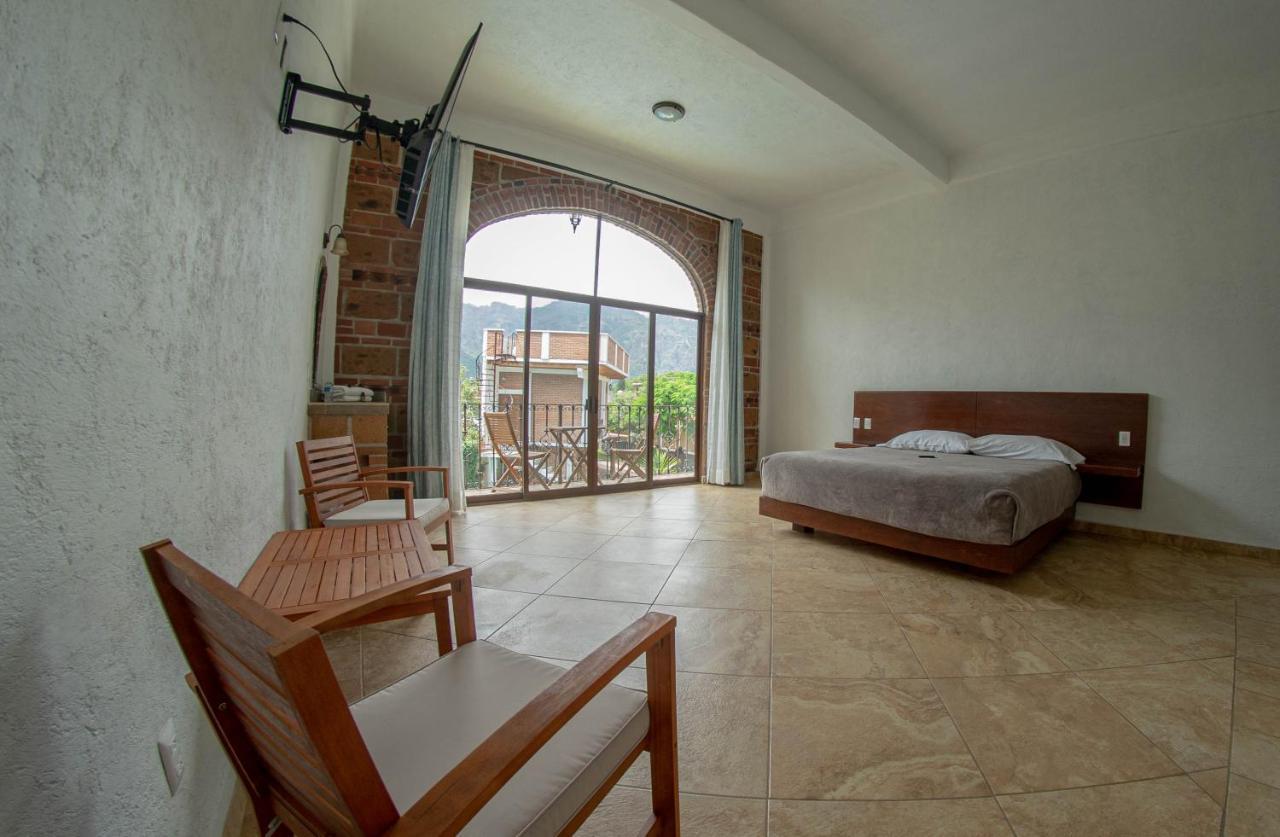 La Buena Suerte Hotel เตโปซตลัน ภายนอก รูปภาพ