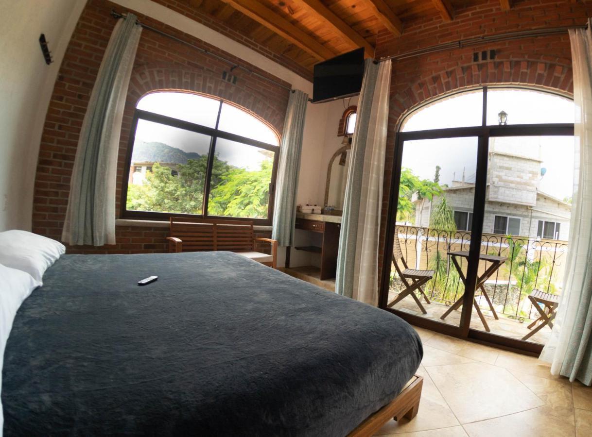 La Buena Suerte Hotel เตโปซตลัน ภายนอก รูปภาพ